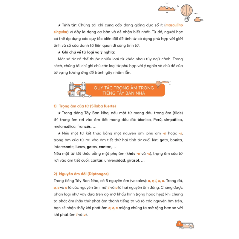 3000 Từ Vựng Tiếng Tây Ban Nha Thông Dụng
