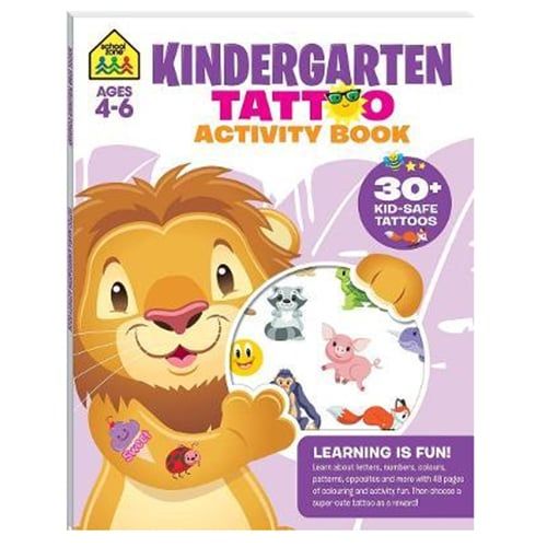 School Zone Tattoo Mania Kindergarten_ELM 0422