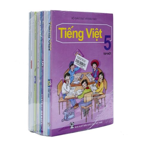 Sách giáo khoa Lớp 5 Bộ Bài Học (9 Cuốn)