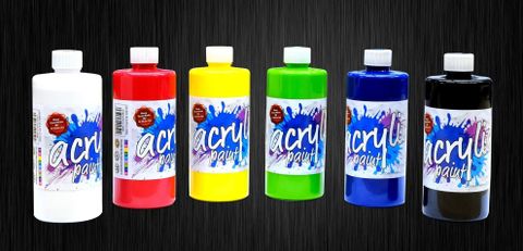 Chai màu vẽ Acrylic 300ML ( BMQT)