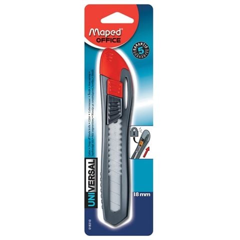 MAPED- DAO RỌC GIẤY UNIVERSAL 18MM VỈ - 018310 (MS)