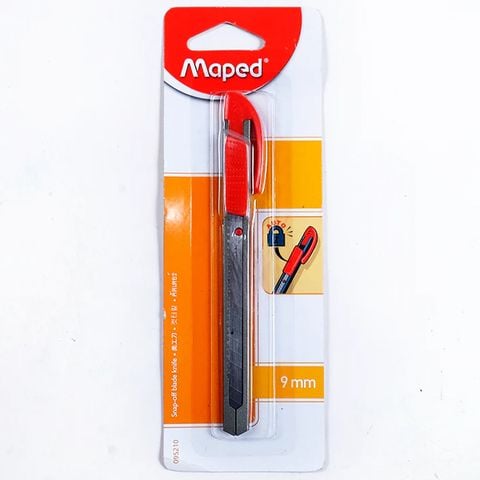 MAPED - DAO RỌC GIẤY KIM LOẠI 9MM - VỈ - 095210AA  (MS)