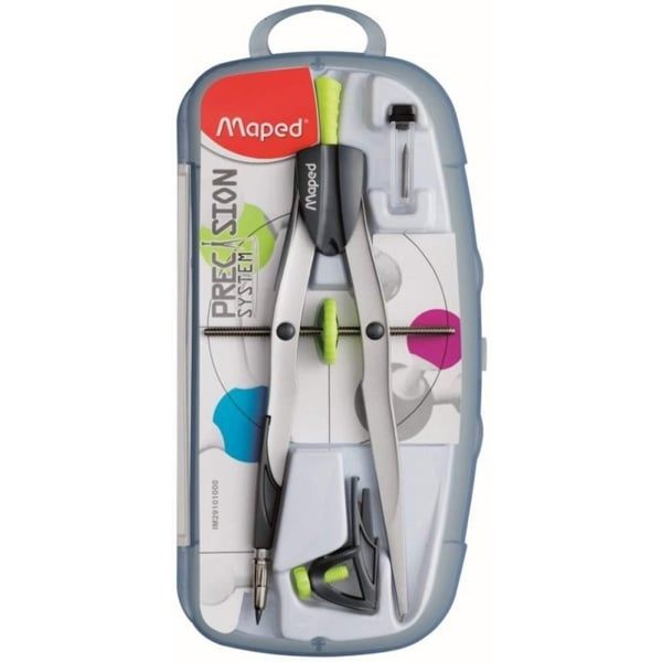 MAPED- HỘP COMPA KIM LOẠI PRECISION SET 3 - 291010 (MS)