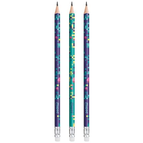 MAPED - CHÌ ĐEN CÓ GÔM PIXEL PARTY - HBX3 - 829615 (MS)