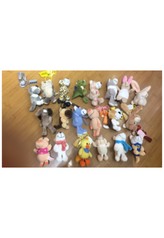 Móc Khóa Thú Bông JINNIU 14 Hình MK#14