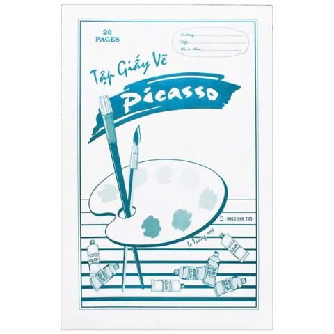 TẬP VẼ  PICASSO F4* (20C/L) (0593-CV)