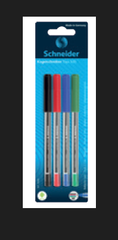 Vỉ 4 Viết Bi Tops 505 M Mix Màu