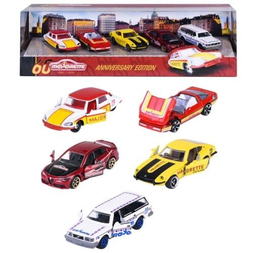 Majorette Bộ 5 Xe Mô Hình Anniversary Edition 212054101 (Simba)