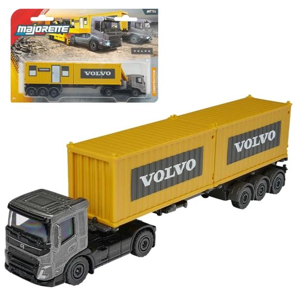 MAJORETTE XE MÔ HÌNH VOLVO CONSTRUCTION TRANSPORTER 8503103000 (SIMBA)