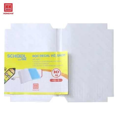 Bọc Vở Decal (280*380Mm)(10 Tờ/Xấp)