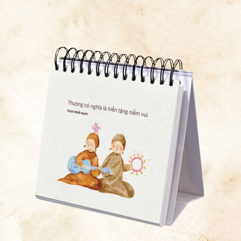 365 Ngày Hạnh Phúc-Thích Nhất Hạnh (Bìa Loxo)