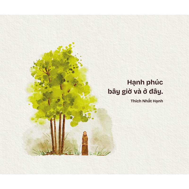 365 Ngày Hạnh Phúc-Thích Nhất Hạnh (Bìa Loxo)