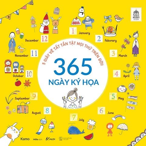 5 Giây Vẽ Tất Tần Tật Mọi Thứ Trên Đời - 365 Ngày Ký Họa