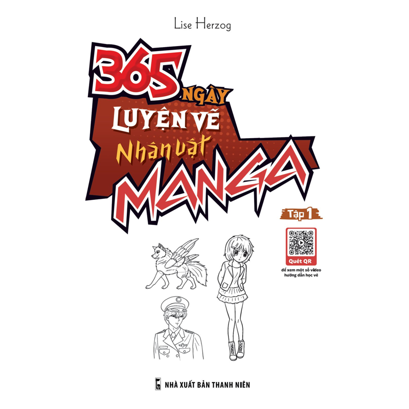 365 Ngày Luyện Vẽ Nhân Vật Manga - Tập 1