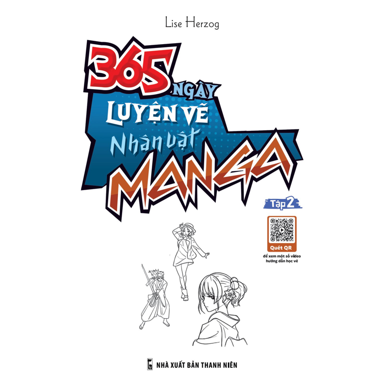 365 Ngày Luyện Vẽ Nhân Vật Manga - Tập 2