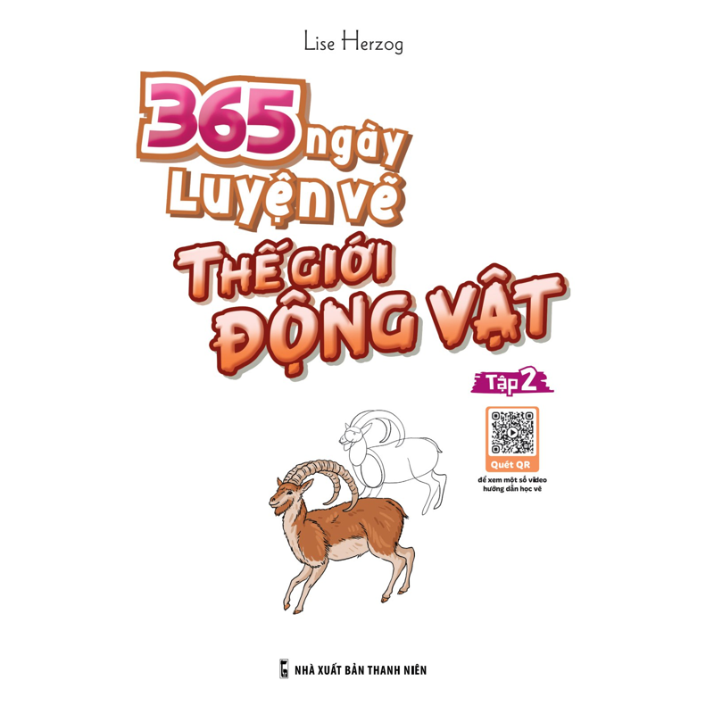365 Ngày Luyện Vẽ Thế Giới Động Vật - Tập 2