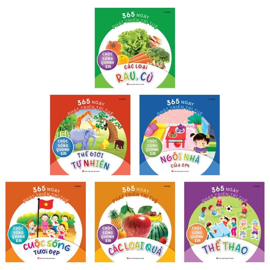 365 Ngày Phát Triển Trí Tuệ - Cuộc Sống Quanh Em (Bộ 6 cuốn)