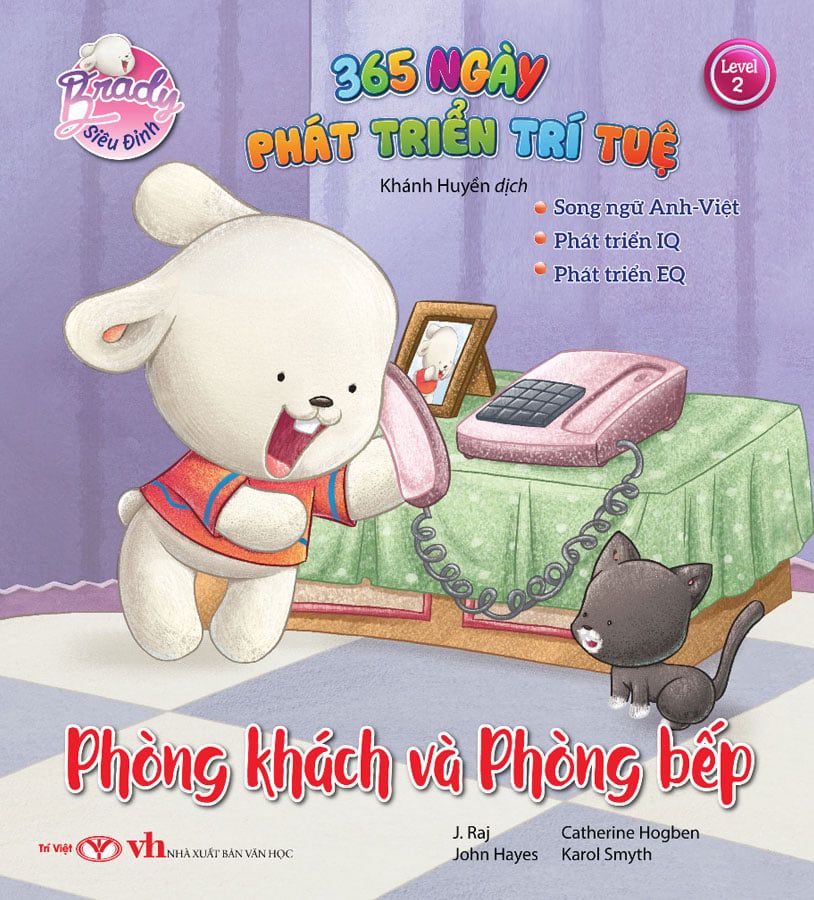 Brady Siêu Đỉnh - 365 Ngày Phát Triển Trí Tuệ - Level 2: Phòng Khách Và Phòng Bếp