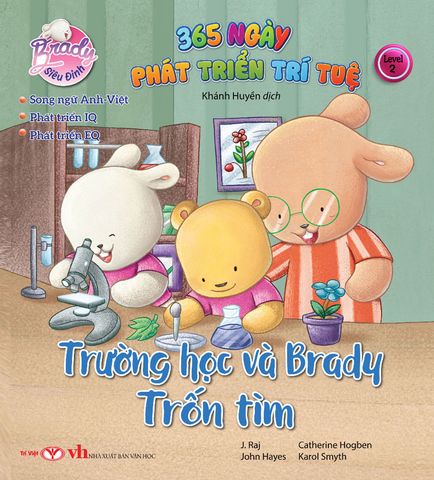 Brady Siêu Đỉnh - 365 Ngày Phát Triển Trí Tuệ - Level 2: Trường Học Và Brady Trốn Tìm