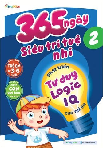 365 Ngày Siêu Trí Tuệ Nhí - Phát Triển Tư Duy Logic IQ Cho Trẻ Em - Tập 2