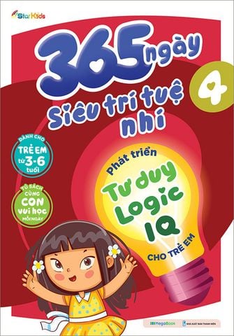 365 Ngày Siêu Trí Tuệ Nhí - Phát Triển Tư Duy Logic IQ Cho Trẻ Em - Tập 4