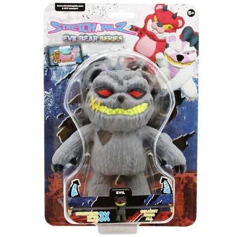 Đồ Chơi Mô Hình Kéo Giãn Gấu Kỳ Quặc Evil - Stretchapalz EVI/456606