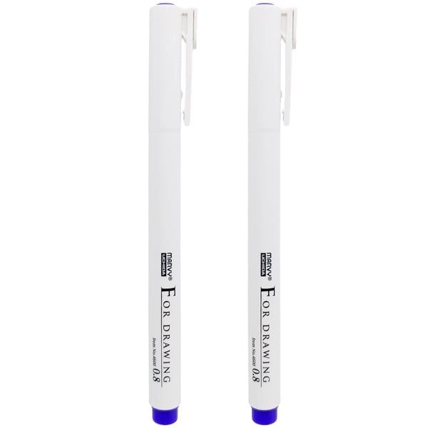 Bút Vẽ Kĩ Thuật Marvy 4600 Màu Tím Ngòi 0.8