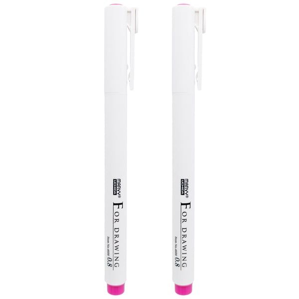 Bút Vẽ Kỹ Thuật  Marvy 4600 - Mực Hồng Ngòi 0.8