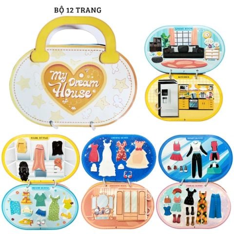 HỌC LIỆU NGÔI NHÀ BÚP BÊ MY DREAM HOUSE (CHANH)