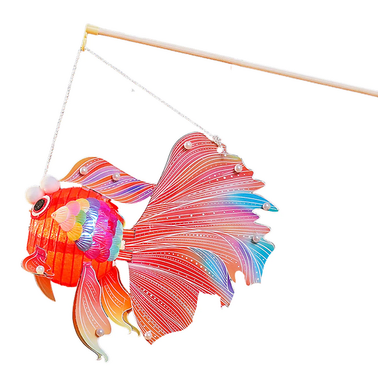 Đồ Chơi Lắp Ráp Lồng Đèn Trung Thu Cá Al003