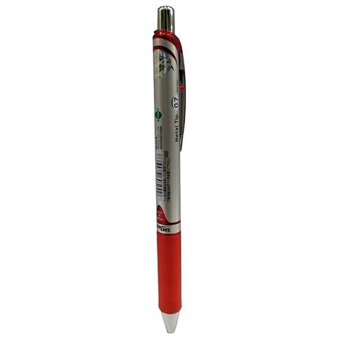 Pentel Bút Bi Nước Bấm  0.7MM BL77 Đỏ