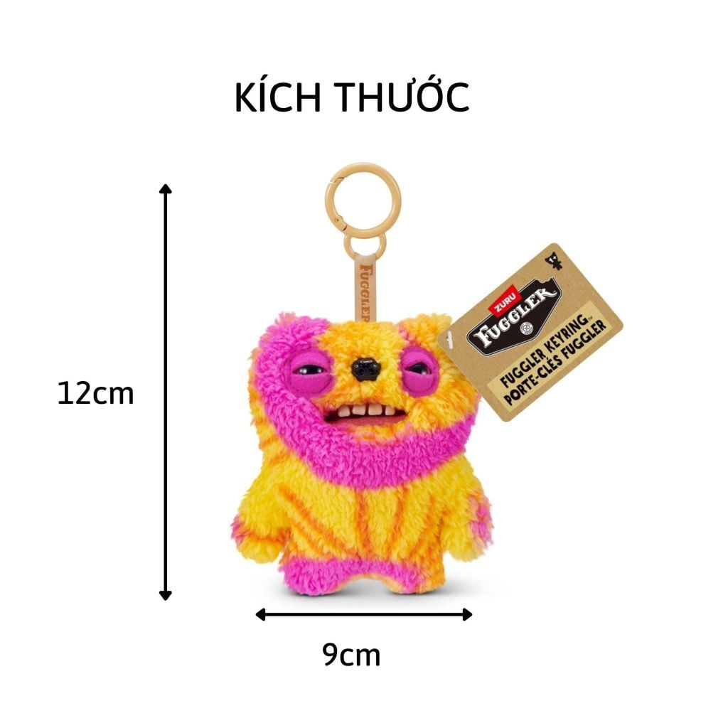 Đô Chơi Sưu Tầm FUGGLER-NON LICENSED MINI-SERIES 6-KEYRINGS 5