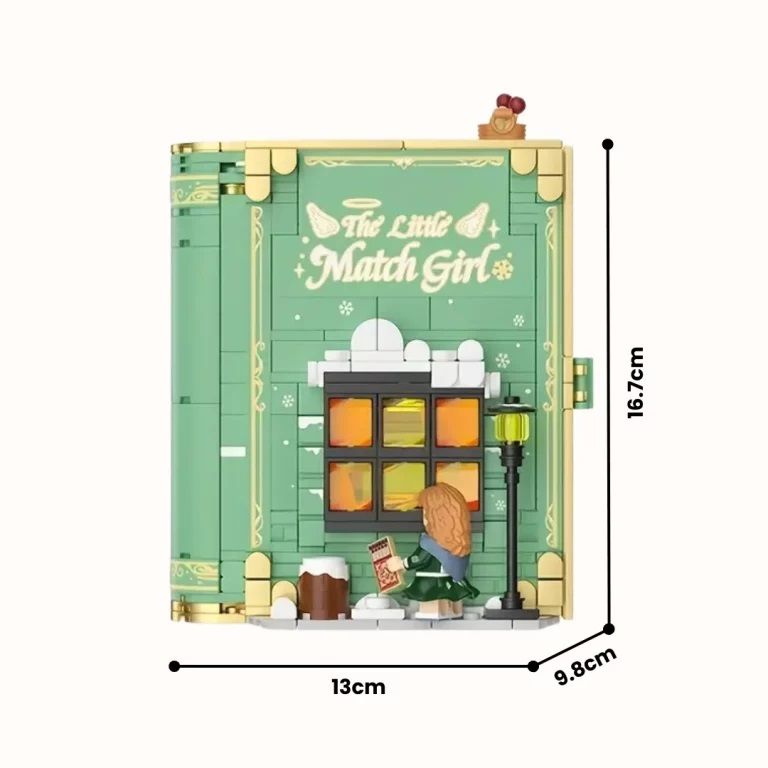 Wekki Đồ Chơi Lắp Ráp Quyển Sách Cô Bé Qdiêm Wk506184 60018143