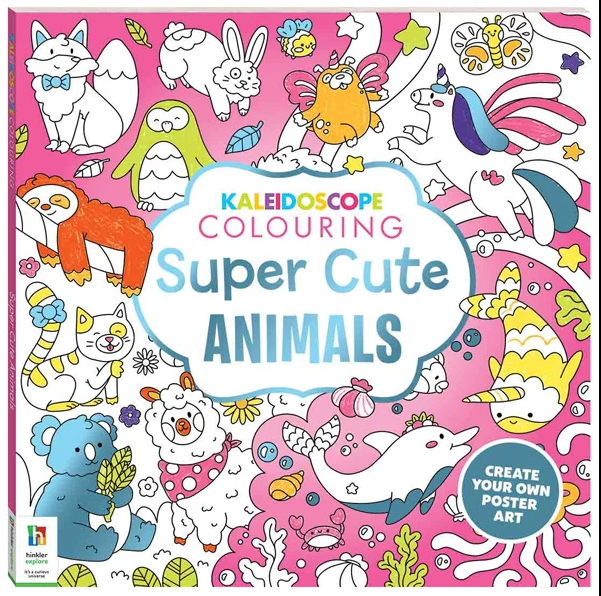 Kaleidoscope Colouring Super Cute Fun