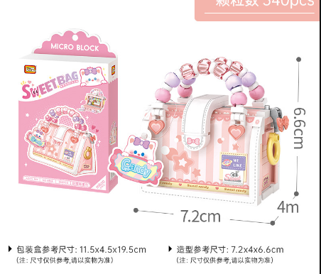 Đồ Chơi Lắp Ráp Túi Kẹo 340Pcs 8844