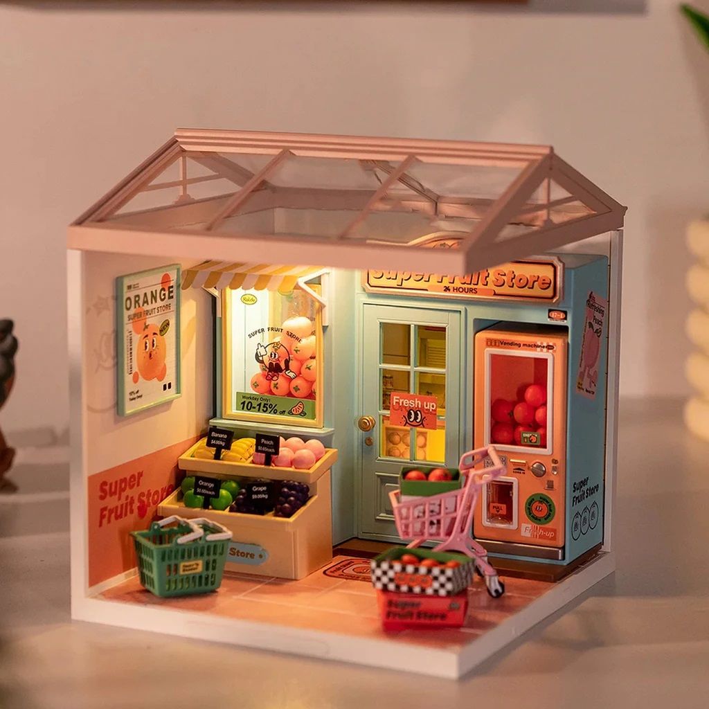 ROBOTIME LẮP RÁP CỬA HÀNG TRÁI CÂY DW003 (THKG0084)