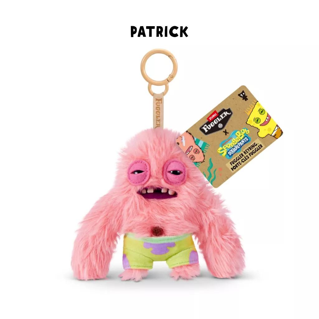 Fuggler-Licensed Collab-Series 1-Spongebob Keyrings 5