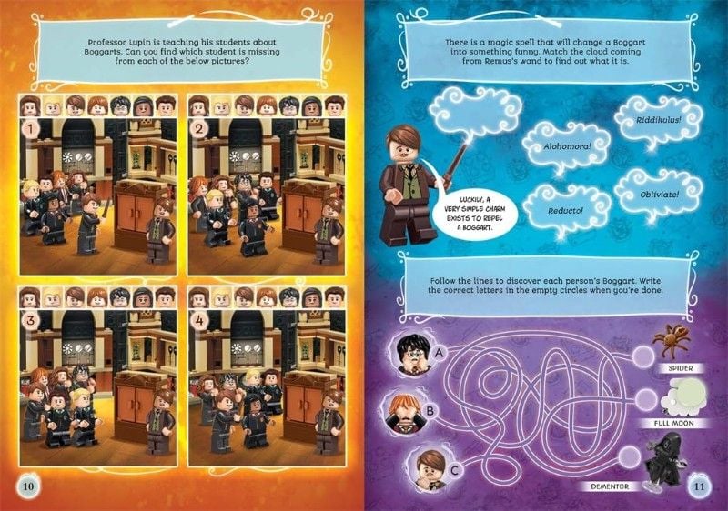 Lego Harry Potter: Duelling A Dementor Activity Book _ Mom 0626