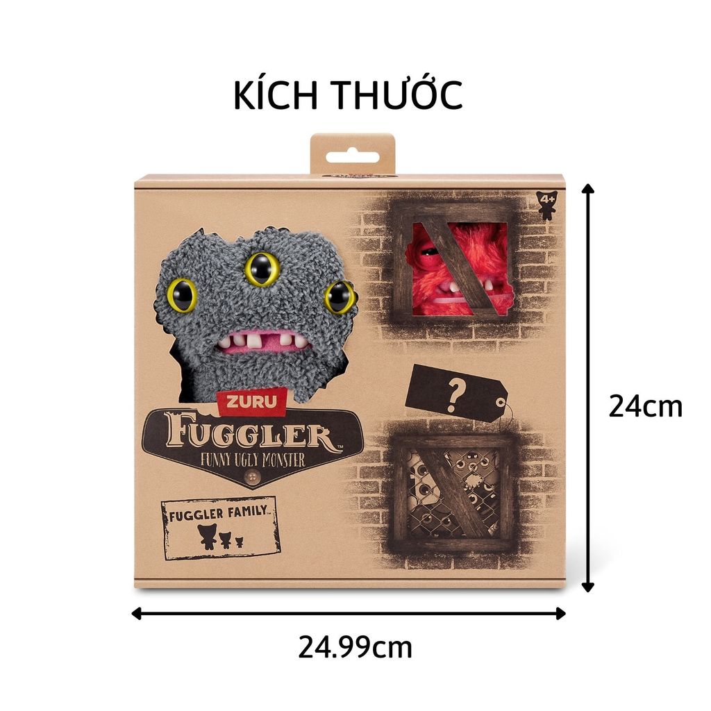 FUGGLER ĐỒ CHƠI SƯU TẦM ZURU TOYS FUGG FAMILY 15725 (SIMBA) - GIAO HÀNG NGẪU NHIÊN