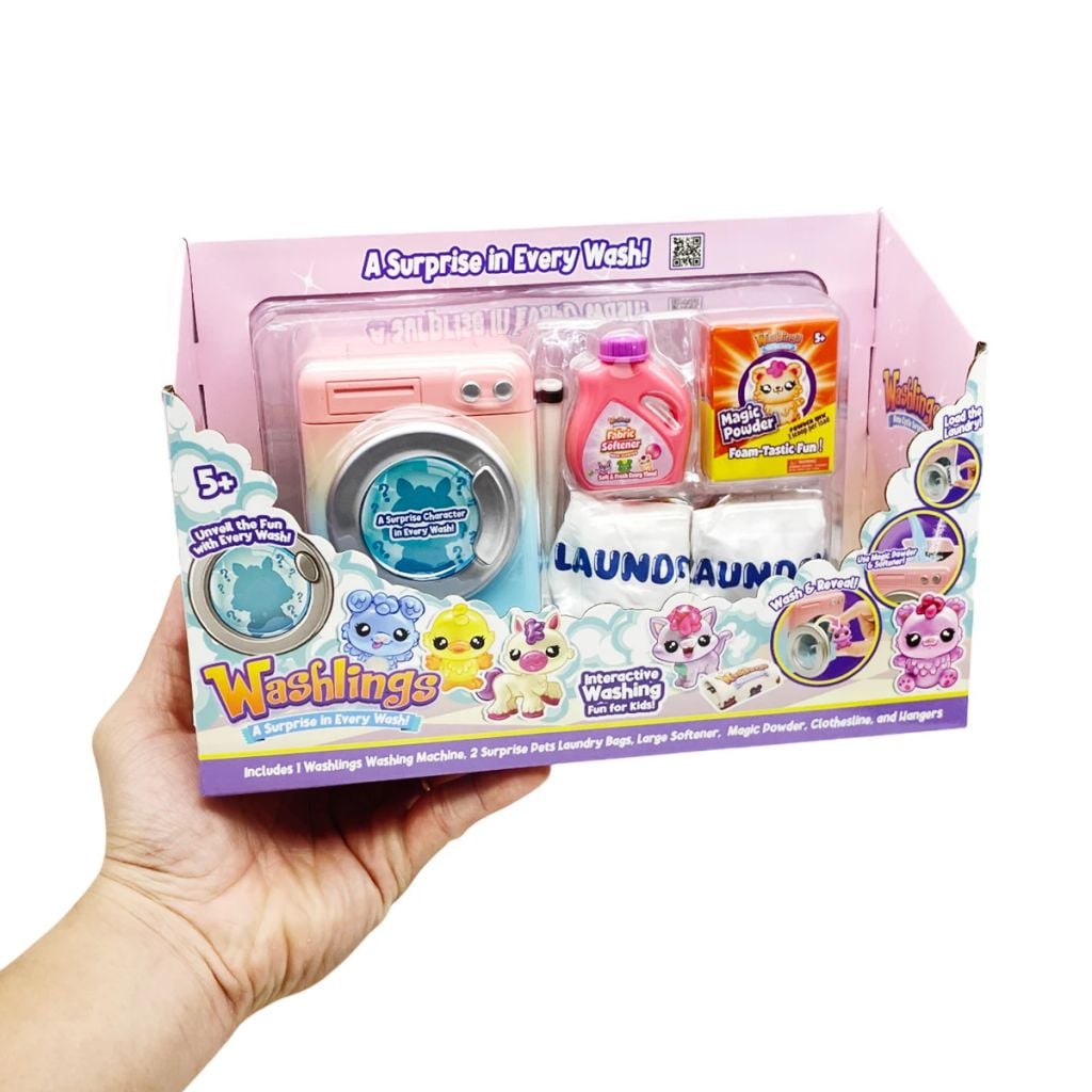 Sweet Heart Đồ Chơi Máy Giặt Washlings Kèm Thú Cưng 2409011