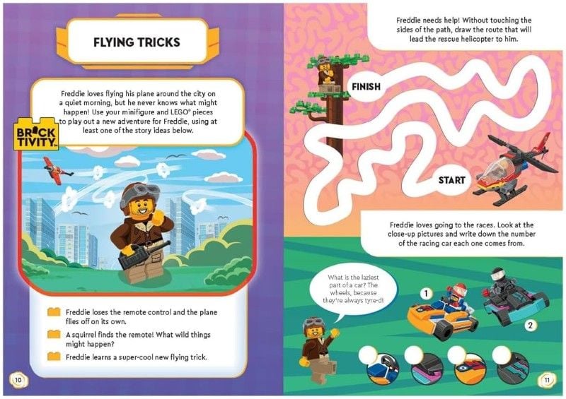 Lego: Time For Take-Off! Activity Book _ Mom 0626