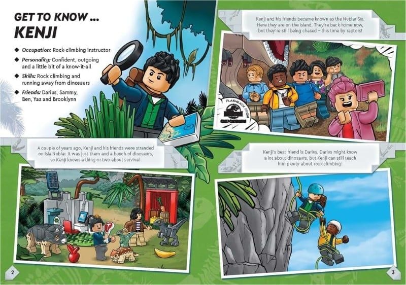 Lego Jurassic World: Raptors On The Run Activity Book _ Mom 0626