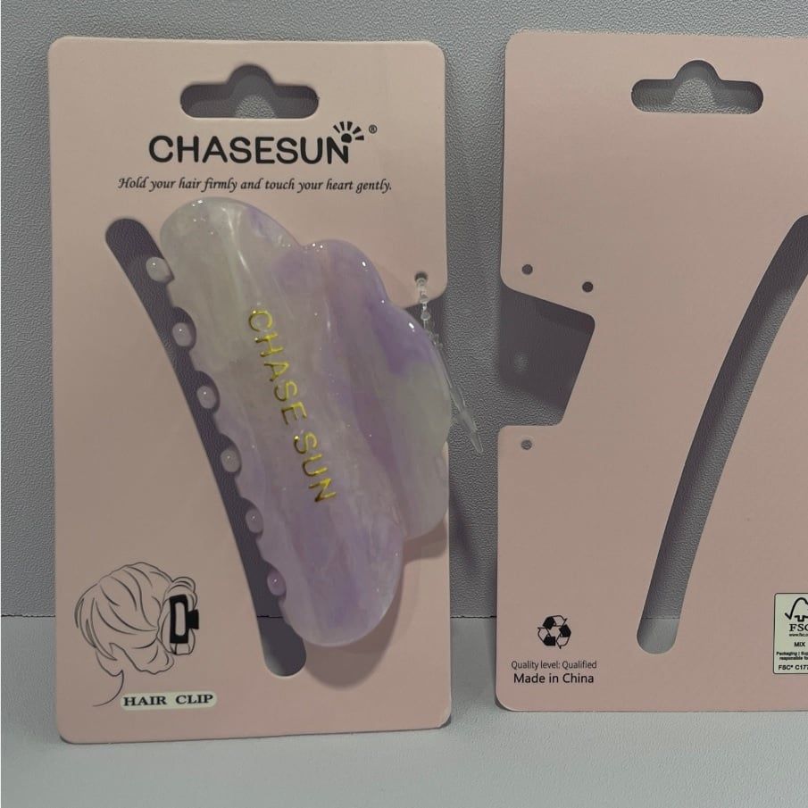 Kẹp Tóc Chasesun Nhiều Màu 8.5*3.5Cm ZJ01