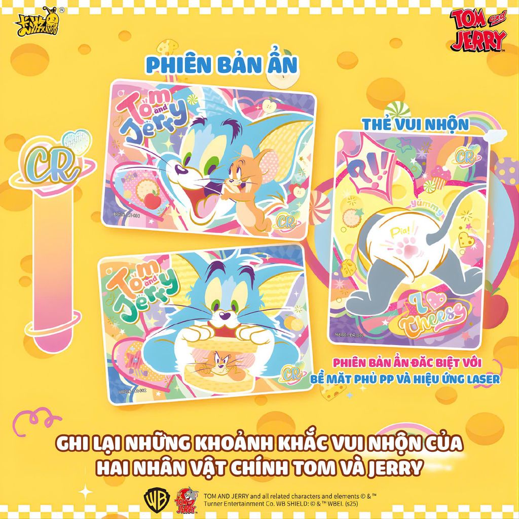 Card Bo Góc Tom And Jerry - Happy Enemies - Multifarious - Kayou - Kr04