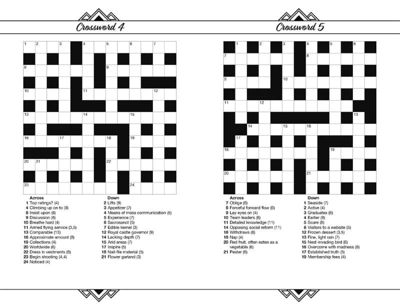 Perfect Pocket Puzzles: Crosswords _ Mom 0626