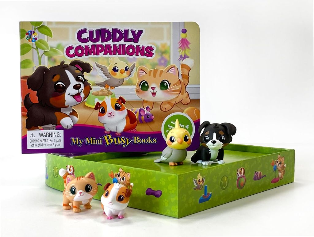 Cuddly Companions Mini Busy Books_Phidal 1024