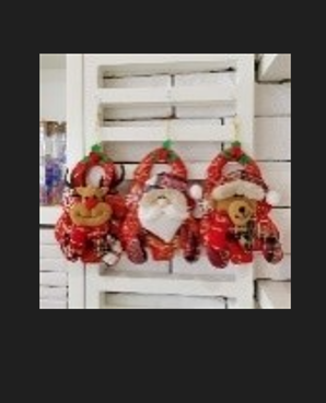 Treo Trang Trí Ông Già/Tuyết/Lộc ( Giao Mẫu Ngẫu Nhiên)