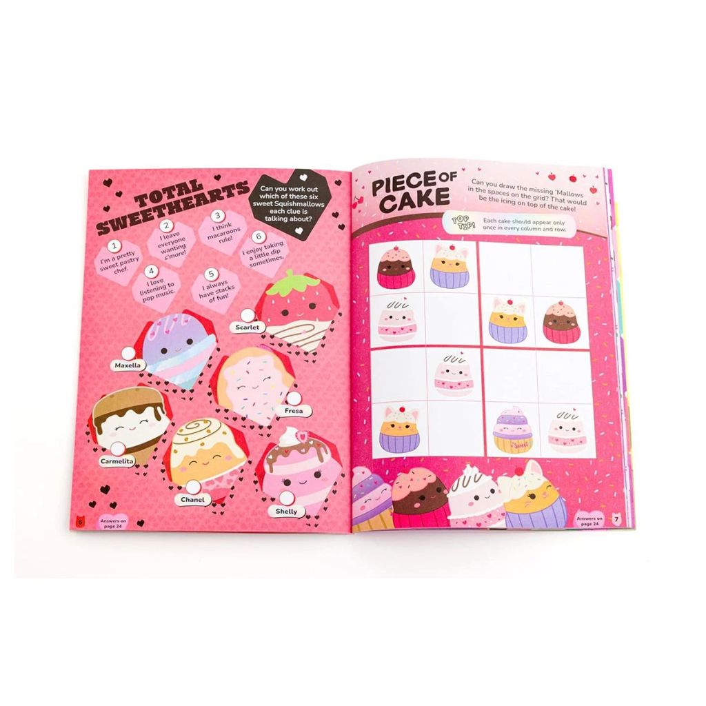 Puffy Sticker Scented Squishmallows: Sweet Stickers_Elm 0126