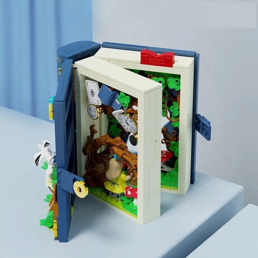 Wekki Đồ Chơi Lắp Ráp Quyển Sách Alice Wk506172 60018138