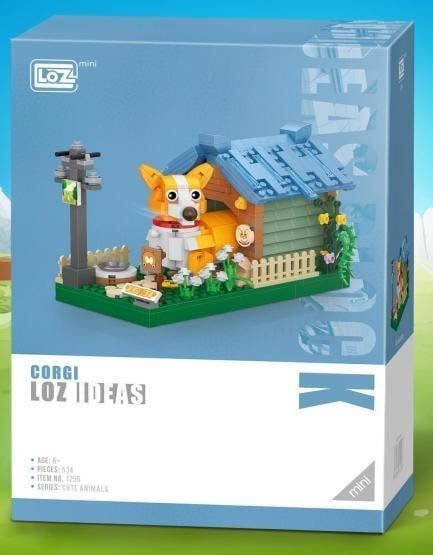 Đồ Chơi Lắp Ráp Ngôi Nhà Chó Corgi 534Pcs 1256 (Thnk088)